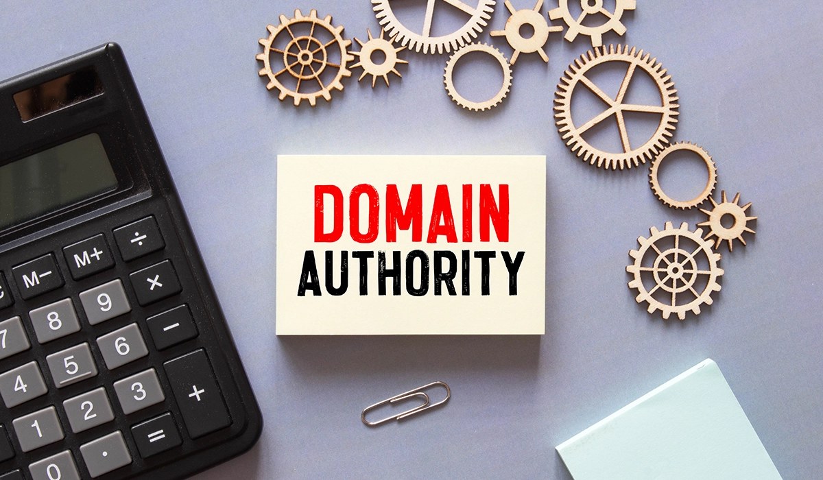 Tableau de bord SEO affichant l'autorite de domaine (domain authority) et les courbes de visibilite d'un site web
